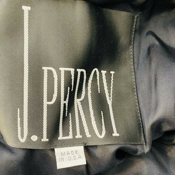 J.PERCY Merino Wool Double Breasted Coat Size 12 - Picture 6 of 6